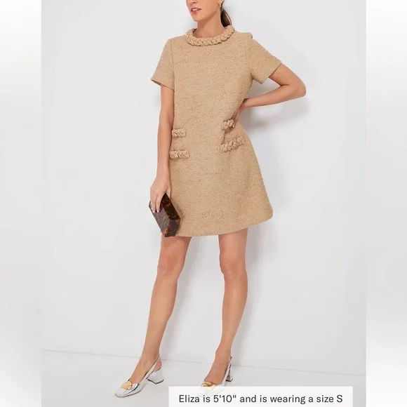 TUCKERNUCK Croissant Tweed Jackie Dress - Picture 2 of 14